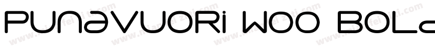 Punavuori W00 Bold字体转换